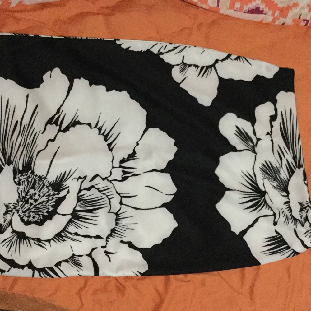 Scuba pencil skirt